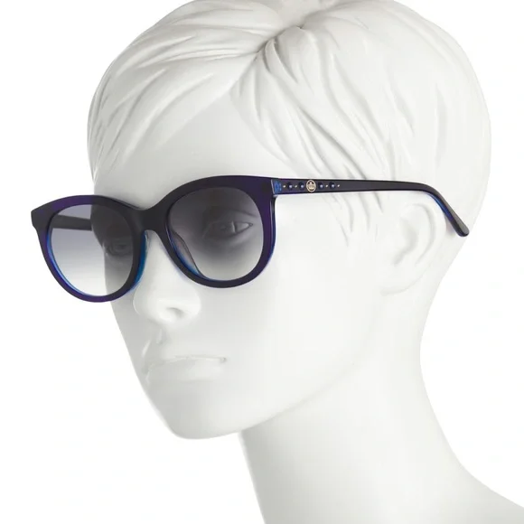 COPY - NWT Juicy Couture Blue Oversized Sunglasses Sunnies - Picture 2 of 2